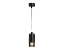 Светильник подвесной TN51695 Ambrella light чёрный 1 лампа, основание чёрное в стиле хай-тек современный 
