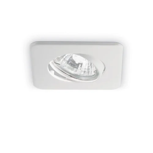 Светильник точечный LOUNGE FI BIANCO Ideal Lux белый 1 лампа, основание белое в стиле современный 