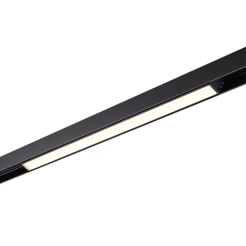 Трековый светильник для низковольтного шинопровода LED Flum 358412 Novotech чёрный для шинопроводов серии Flum чёрный фото 4