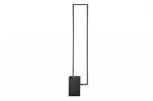 Торшер LED Edge 9109-1-L BK iLedex  чёрный 1 лампа, основание чёрное в стиле хай-тек современный

