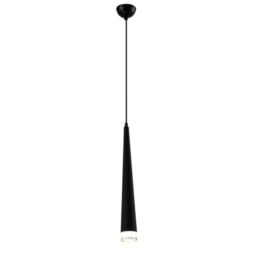 Светильник подвесной LED Capital V2362-PL Moderli чёрный на 1 лампу, основание чёрное в стиле современный фото 2