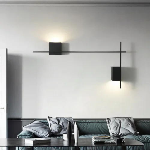 Настенный светильник BURTON 208906-23 ImperiumLoft чёрный на 2 лампы, основание чёрное в стиле современный фото 9 Настенный светильник BURTON 208906-23 ImperiumLoft чёрный на 2 лампы, основание чёрное в стиле современный фото 9