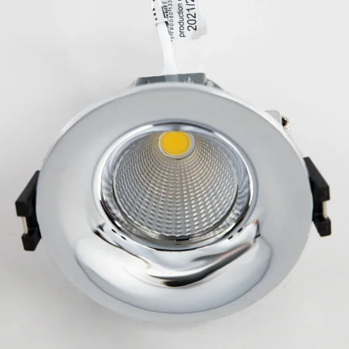Светильник точечный LED Гамма CLD004NW1 Citilux хром 1 лампа, основание хром в стиле современный  фото 2