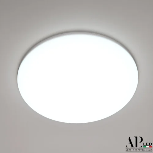 Светильник точечный LED Ingrid 3322.FAP222R/22W/6K Arte Perfetto Luce белый 1 лампа, основание белое в стиле современный 