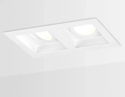 Светильник точечный TN185 Ambrella light белый 1 лампа, основание белое в стиле современный  фото 3