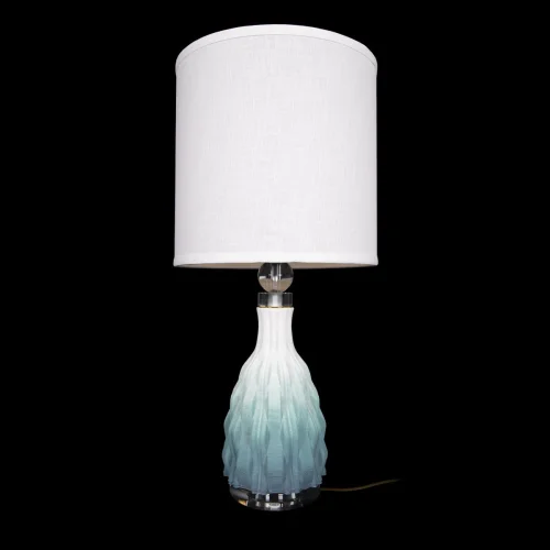 Настольная лампа Mediterraneo 10262T/S LOFT IT белая 1 лампа, основание голубое синее керамика в стиле классический современный  фото 2