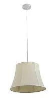 Светильник подвесной Cantare E 1.3.P2 С Arti Lampadari бежевый 1 лампа, основание белое в стиле кантри прованс 