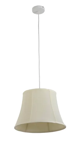 Светильник подвесной Cantare E 1.3.P2 С Arti Lampadari бежевый 1 лампа, основание белое в стиле кантри прованс 