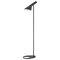 Торшер 487-025-01 Velante для чтения чёрный на 1 лампу, основание чёрное в стиле лофт современный Торшер 487-025-01 Velante для чтения чёрный на 1 лампу, основание чёрное в стиле лофт современный