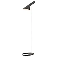 Торшер 487-025-01 Velante для чтения чёрный на 1 лампу, основание чёрное в стиле лофт современный Торшер 487-025-01 Velante для чтения чёрный на 1 лампу, основание чёрное в стиле лофт современный