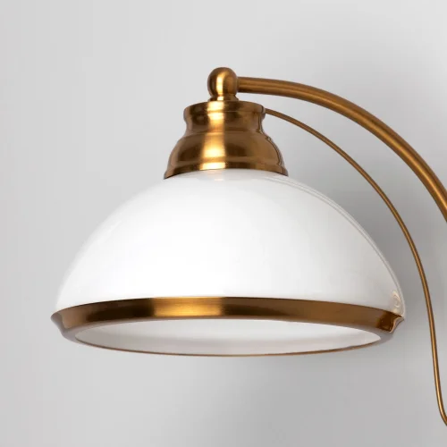 Бра Краков CL401323 Citilux белый на 2 лампы, основание бронзовое жёлтое в стиле современный фото 9