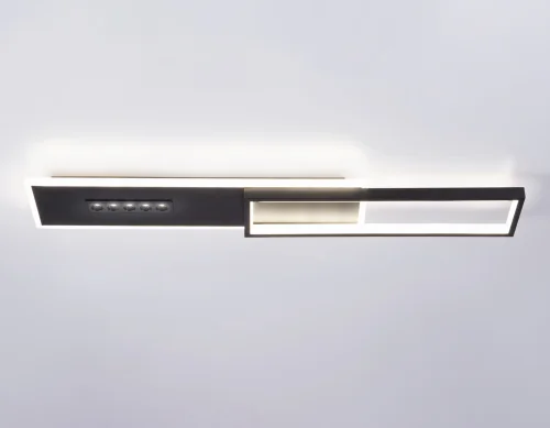 Светильник потолочный LED FL51454 Ambrella light чёрный 1 лампа, основание чёрное в стиле современный хай-тек  фото 5