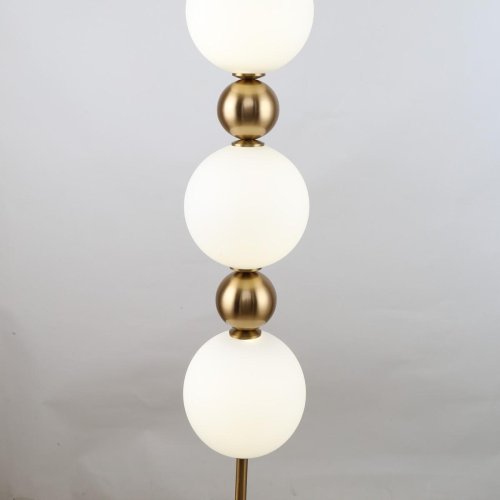 Светильник подвесной LED Chantra 4088-3P F-promo белый 3 лампы, основание латунь в стиле современный  фото 3