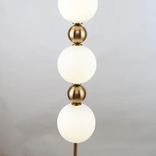 Светильник подвесной LED Chantra 4088-3P F-promo белый на 3 лампы, основание латунь в стиле современный фото 3