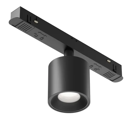 Трековый светильник LED Magnetic track system Exility TR132-4-7W-DS-B Maytoni чёрный для шинопроводов серии Magnetic track system Exility чёрный