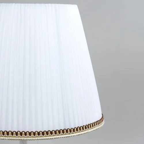 Настольная лампа Линц CL402720 Citilux белая 1 лампа, основание патина белое металл в стиле классический прованс  фото 6