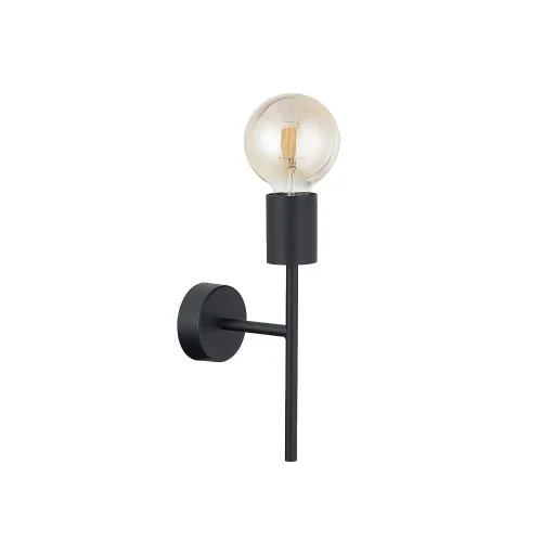 Бра Radius 7762-NW Nowodvorski чёрный на 1 лампу, основание чёрное в стиле лофт 