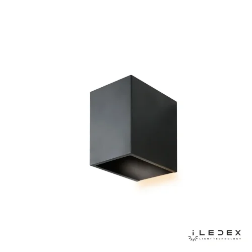 Бра LED Alkor ZD8084S-6W BK iLedex чёрный на 1 лампу, основание чёрное в стиле хай-тек современный фото 2