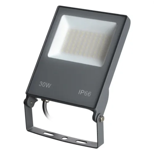 Прожектор LED Armin 358578 Novotech уличный IP66 серый 1 лампа, плафон серый в стиле хай-тек современный LED