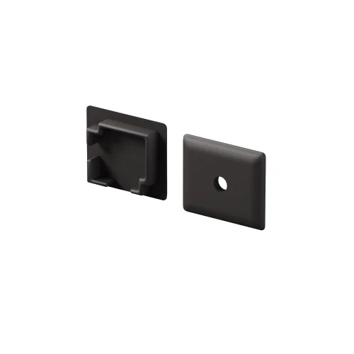 Комплект заглушек (для профиля 16×16) 2 шт., ALM-1616S-B-EC 642030 Maytoni цвет LED K, световой поток Lm