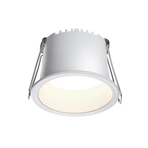 Светильник точечный LED Tran 359232 Novotech белый 1 лампа, основание белое в стиле современный хай-тек  фото 4