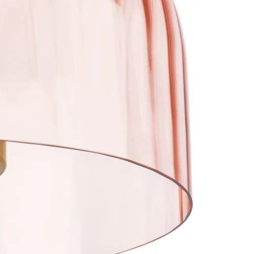 Светильник потолочный LED Celesta 809062 Lightstar розовый 1 лампа, основание золотое в стиле арт-деко  фото 7