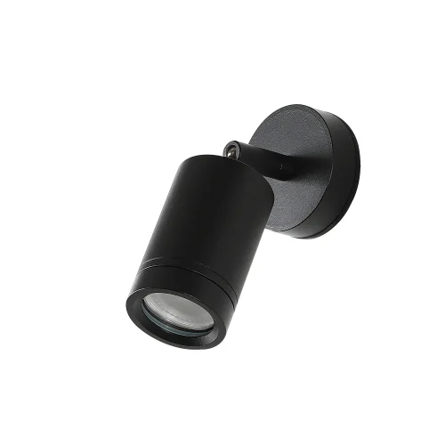 Настенный светильник Pharus 2892-1W Favourite уличный IP65 чёрный 1 лампа, плафон чёрный в стиле современный GU10 фото 4