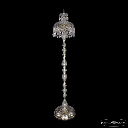 Торшер 14781T1/30-145 G Bohemia Ivele Crystal sp прозрачный 5 ламп, основание золотое в стиле классический
