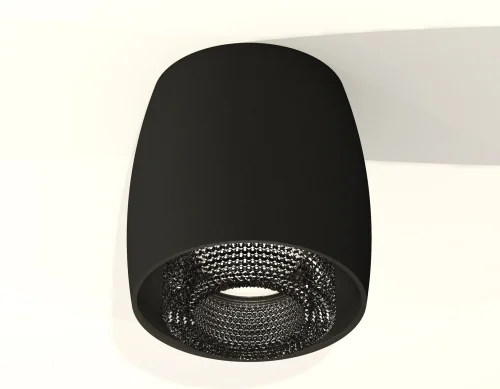 Светильник накладной Techno spot XS1142021 Ambrella light чёрный 1 лампа, основание чёрное в стиле хай-тек современный круглый фото 3