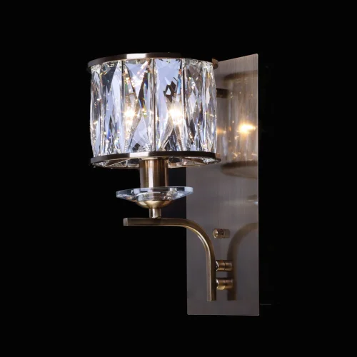 Бра Джанетта 435021601 Chiaro прозрачный на 1 лампа, основание бронзовое в стиле классический  фото 2