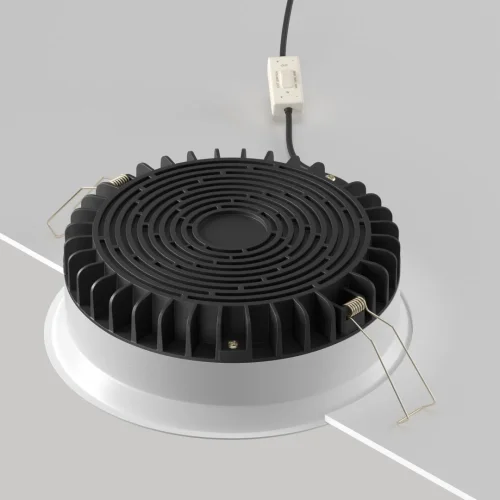 Светильник точечный LED Okno DL055-24W3-4-6K-W Maytoni белый на 1 лампу, основание белое в стиле современный фото 6