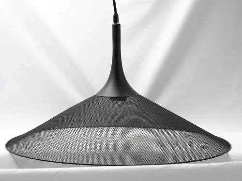 Светильник подвесной лофт Cheektowaga GRLSP-9813 Lussole чёрный 1 лампа, основание чёрное в стиле лофт  фото 4