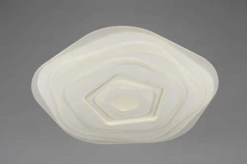 Светильник потолочный LED с пультом Azzano OML-07407-158 Omnilux белый на 1 лампу, основание белое в стиле хай-тек с пультом кольца фото 3