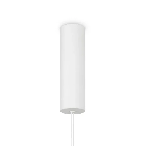 Светильник подвесной LED Supersymmetry P096PL-L11WK Maytoni белый 1 лампа, основание белое в стиле современный хай-тек минимализм трубочки фото 7