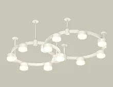 Светильник подвесной XR92211006 Ambrella light белый 13 ламп, основание белое в стиле хай-тек модерн 