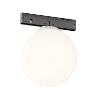 Трековый светильник Luna 4000К 3Вт 200° Magnetic track system Levity TR185-1-3W4K-B Maytoni белый для шинопроводов серии Magnetic track system Levity чёрный