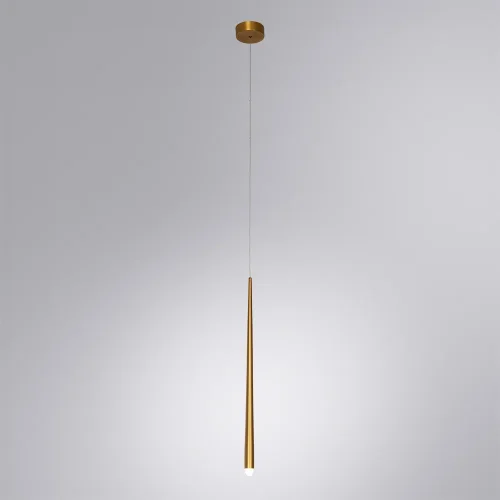Светильник подвесной LED Frankie A2191SP-6PB Arte Lamp медь 1 лампа, основание медь в стиле минимализм хай-тек современный  фото 2