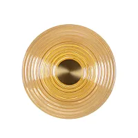 Бра LED Whirlpool 4571-1W Favourite янтарный на 1 лампу, основание латунь в стиле современный 