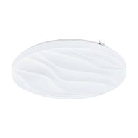 Светильник потолочный LED Benariba 99343 Eglo белый 1 лампа, основание белое в стиле современный 