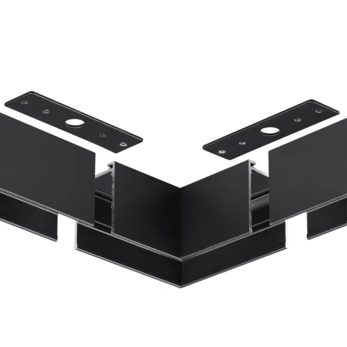 Соединитель "L" Vector 135307 Novotech чёрный в стиле хай-тек современный для светильников серии Vector vector 220в накладной фото 2