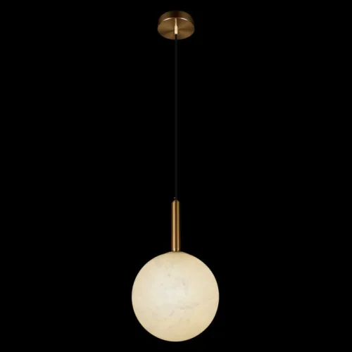 Светильник подвесной Float 10429/250 LOFT IT белый серый на 1 лампу, основание бронзовое в стиле современный фото 2