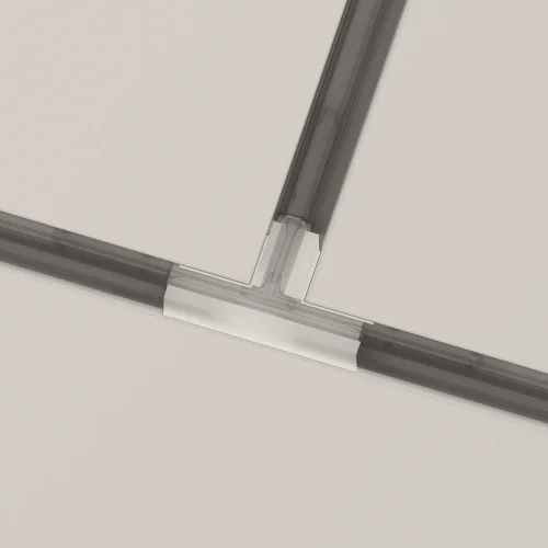 Коннектор Т-образный встраиваемый Magnetic track system Gravity TRA010CT-42W Maytoni белый в стиле хай-тек современный для светильников серии Magnetic track system Gravity встраиваемый gravity магнитная магнитный фото 3