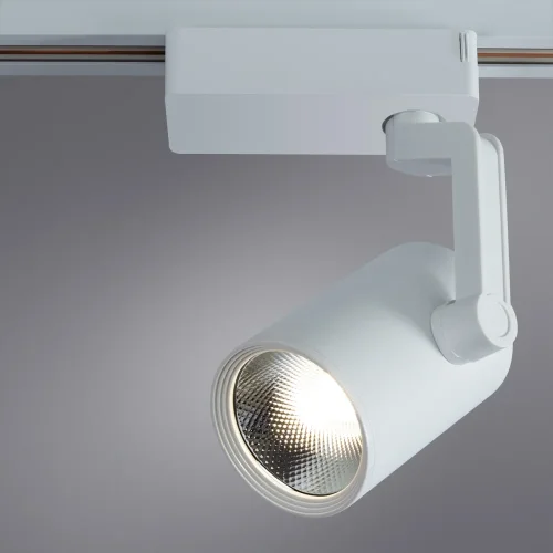 Трековый светильник LED Traccia A2320PL-1WH Arte Lamp белый для шинопроводов серии Traccia фото 2
