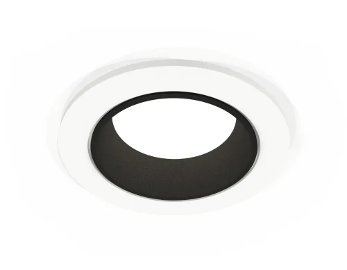 Светильник точечный XC6512002 Ambrella light белый 1 лампа, основание чёрное в стиле хай-тек современный  фото 2