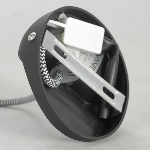 Светильник подвесной Cozy LSP-8548 Lussole без плафона 1 лампа, основание чёрное в стиле современный  фото 5