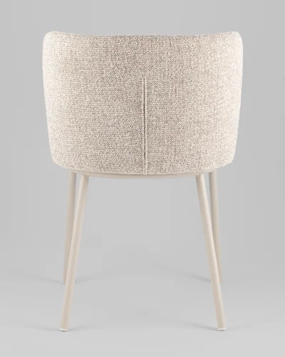Стул Stag, светло-серый, серые ножки УТ000040245 Stool Group, серый/шенилл, ножки/металл/серый, размеры - *750**** фото 5