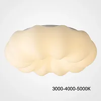 Светильник потолочный ODDLY E CH D45 Трехцветный свет 223916-23 ImperiumLoft белый на 1 лампу, основание белое в стиле минимализм современный скандинавский 