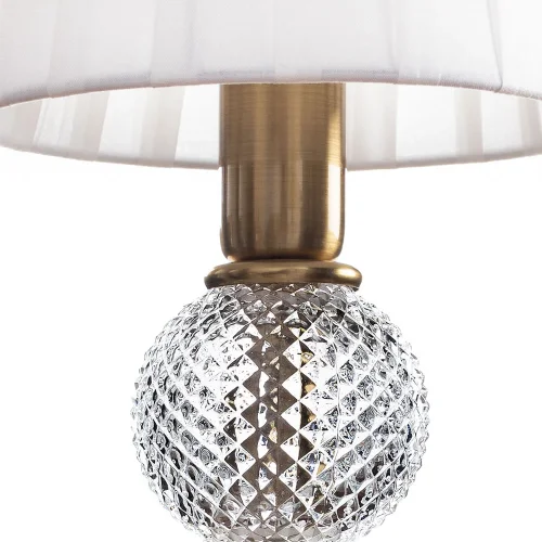 Люстра подвесная Gracie A7301LM-6PB Arte Lamp белая на 6 ламп, основание медь в стиле современный  фото 4