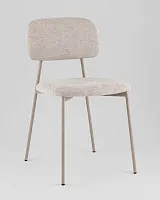 Стул Chao, серый, серые ножки, 2шт./уп. УТ000039975 Stool Group, серый/рогожка, ножки/металл/серый, размеры - *780****