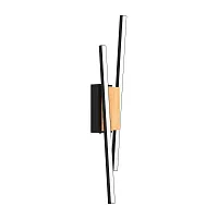 Бра LED Panagria 900491 Eglo чёрный на 2 лампы, основание чёрное в стиле хай-тек современный Бра LED Panagria 900491 Eglo чёрный на 2 лампы, основание чёрное в стиле хай-тек современный